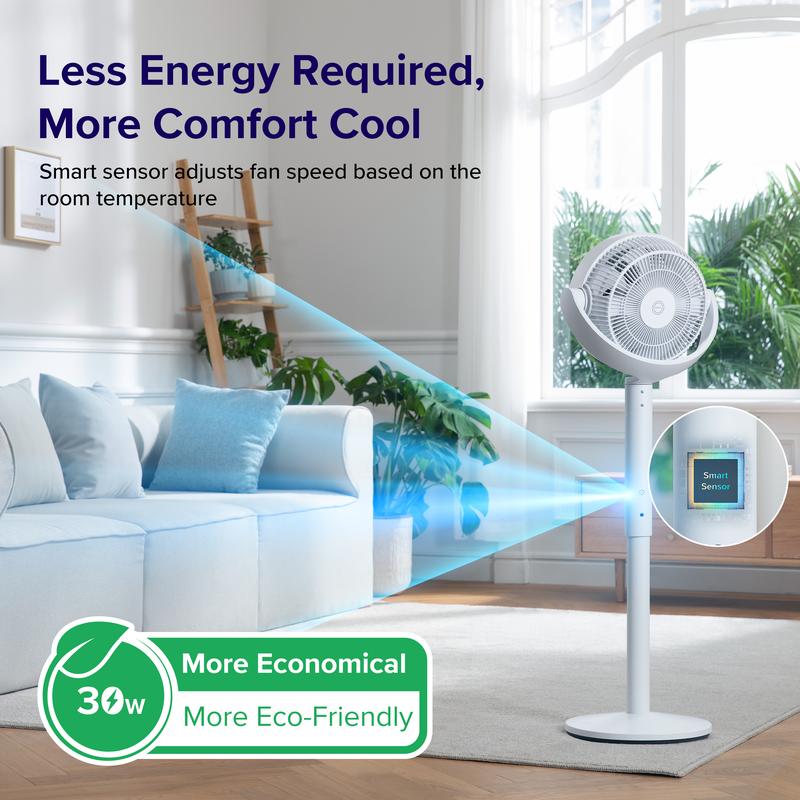 Pedestal Fan 20dB Quiet